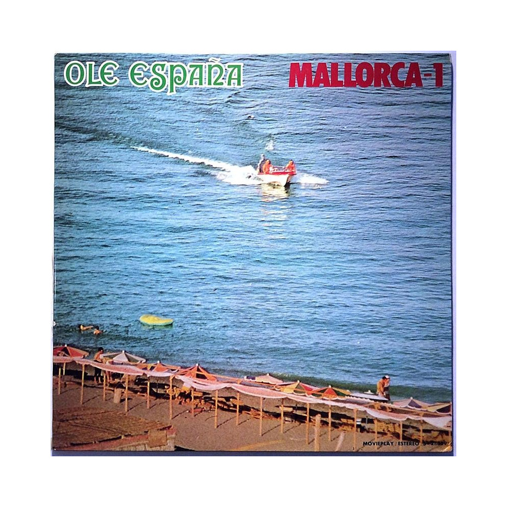 Various Artists: Ole Espana Mallorca-1  kansi VG+ levy EX Käytetty LP