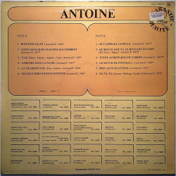 Antoine : Chante ses succes - Second hand LP