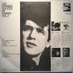 Adamo: Les Grands Succes de Adamo vol.2  kansi VG- levy VG+ Käytetty LP