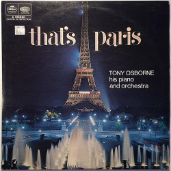 Osborne Tony his piano and orchestra : That’s Paris - Second hand LP