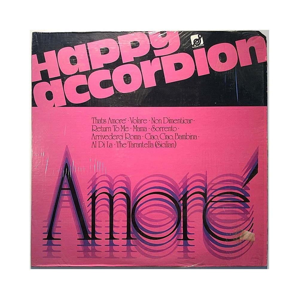 Happy Accordion : Amore - Begagnat LP