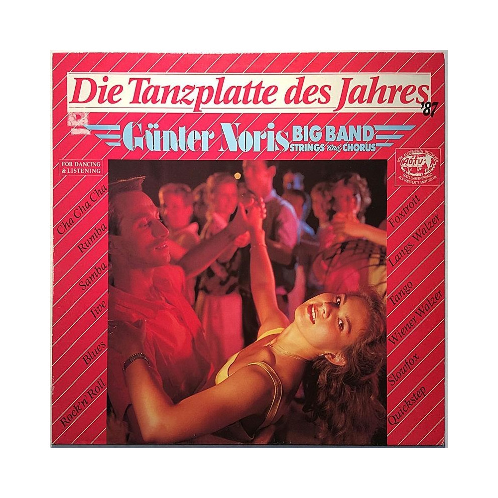 Günter Noris Big Band Strings And Chorus : Die Tanzplatte Des Jahres '87  kansi EX- levy EX Käytetty LP