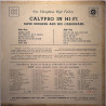Burgess Dave and his Caribbeans : Calypso in Hi-Fi - Second hand LP
