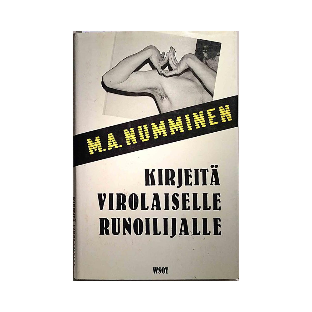 Kirjeitä virolaiselle runoilijalle : M.A.Numminen - Used book