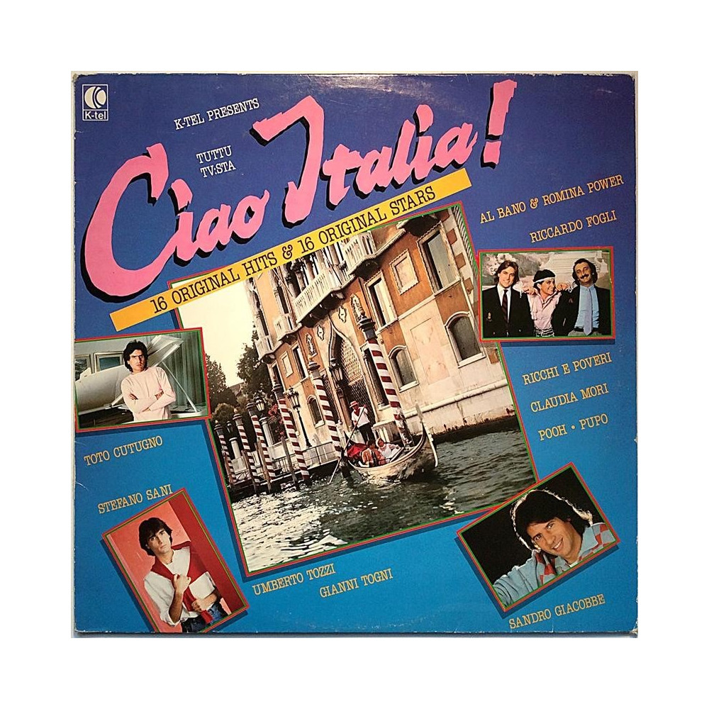Various Artists: Ciao Italia!  kansi VG levy EX- Käytetty LP