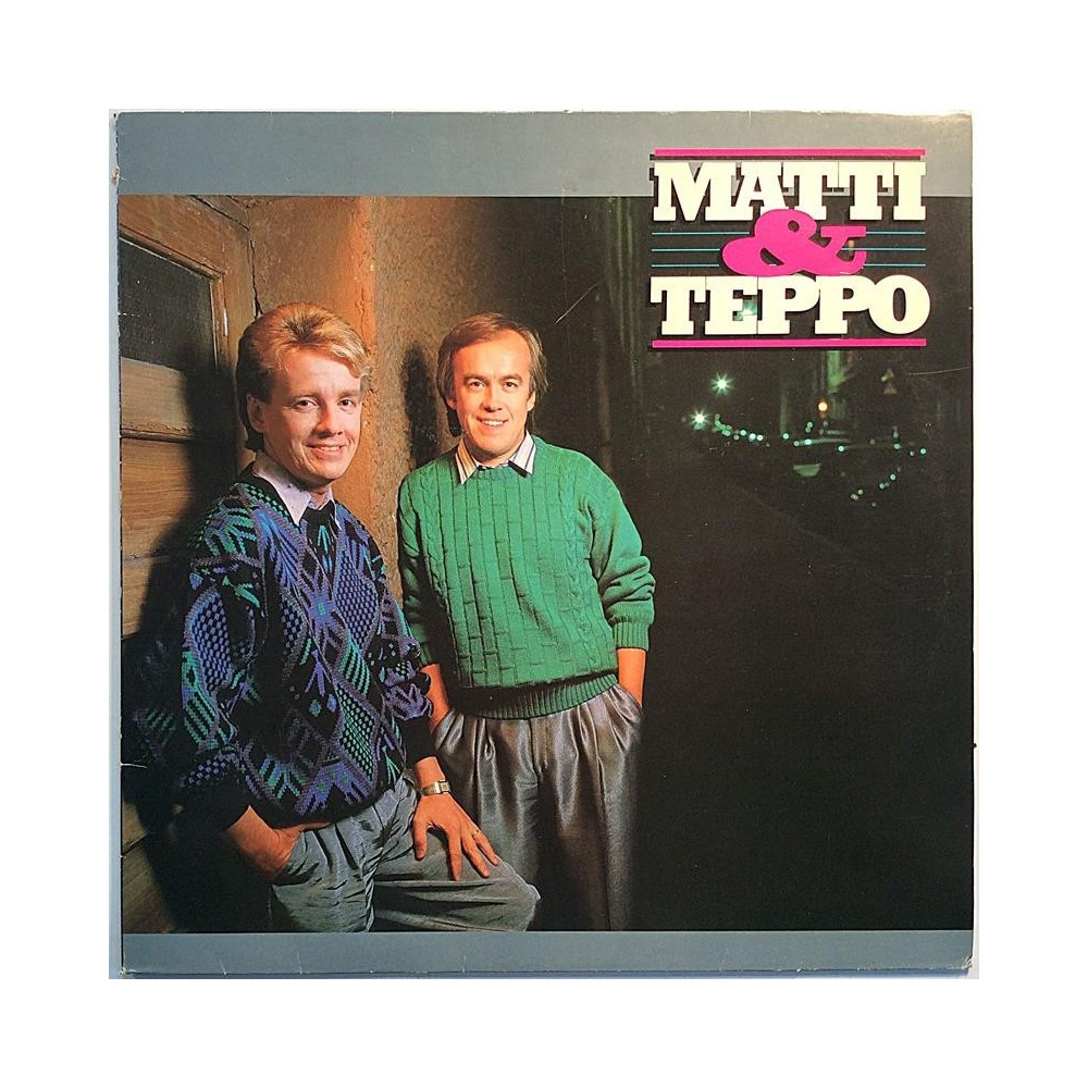 Matti & Teppo: Matti & Teppo -86  kansi EX- levy EX Käytetty LP