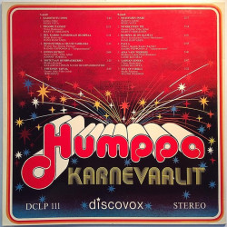 Siiriäinen Martti / Kullervo Linna: Humppakarnevaalit  kansi EX- levy VG+ Käytetty LP
