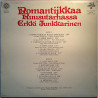 Junkkarinen Erkki: Romantiikkaa Ruusutarhassa  kansi VG- levy EX Käytetty LP