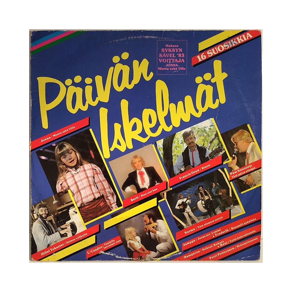 Eri Esittäjiä : Päivän Iskelmät mukana syksyn sävel voittaja - Used LP