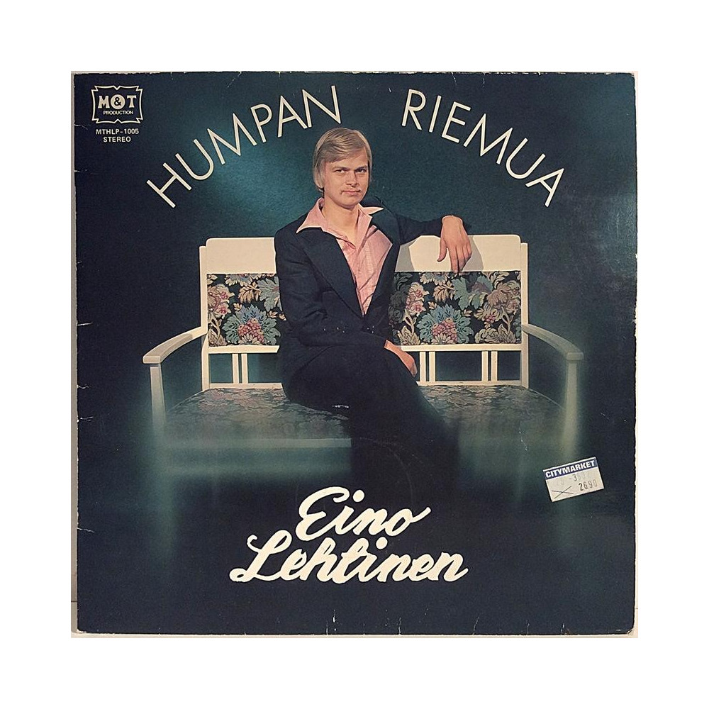 Lehtinen Eino: Humpan Riemua  kansi VG levy EX- Käytetty LP