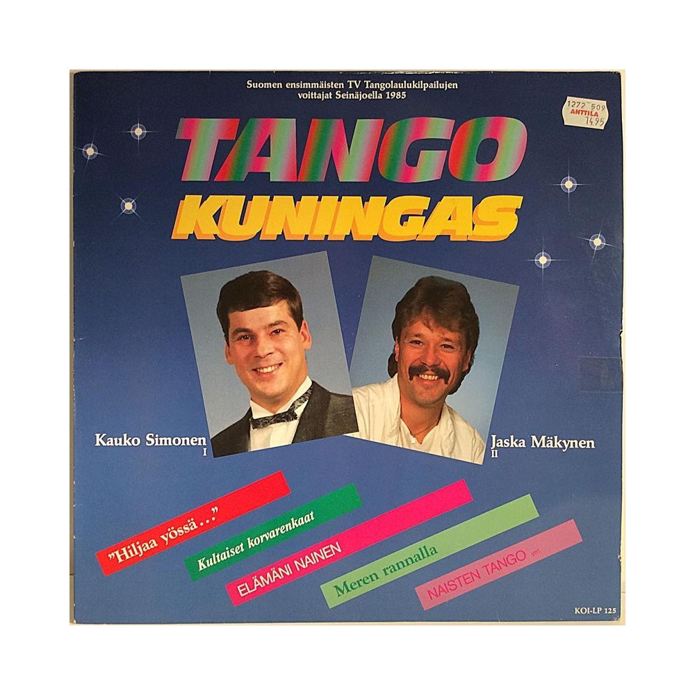 Eri Esittäjiä : Tango Kuningas Simonen - Mäkynen - Begagnat LP