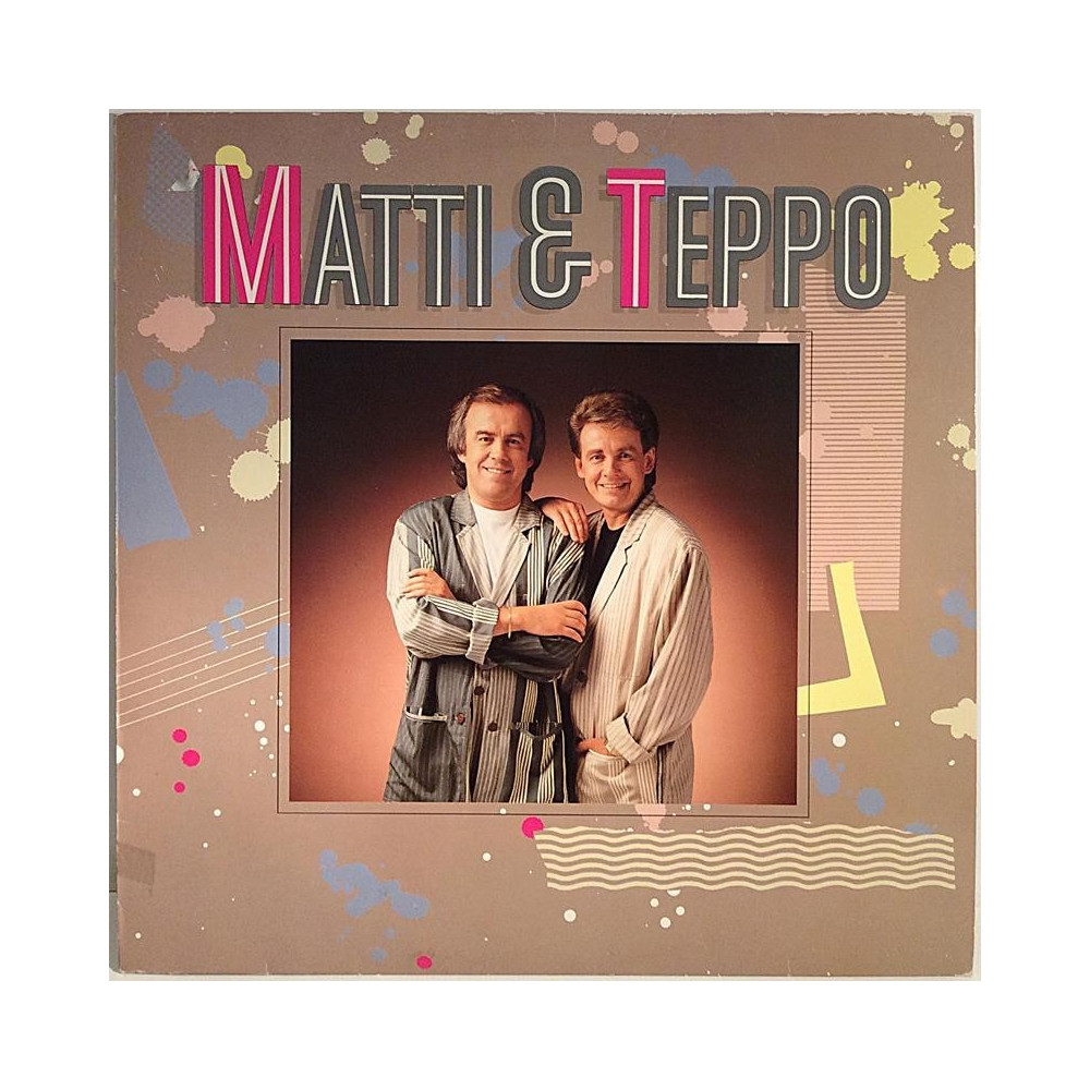 Matti & Teppo: Matti ja Teppo -87  kansi VG+ levy EX Käytetty LP