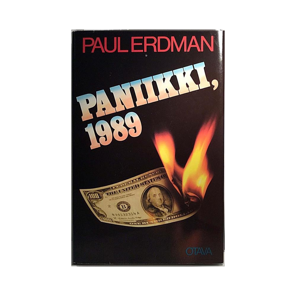 Paniikki 1989: Paul Erdman suom. Jyri Raivio  kansi EX sisäsivut EX Käytetty kirja