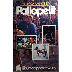 Pallopelit, liikuntaoppaat 1: Jukka Wuolio  kansi EX sisäsivut EX Käytetty kirja