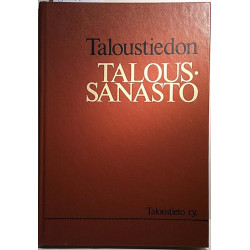 Taloustiedon : Taloussanasto - Något använd bok