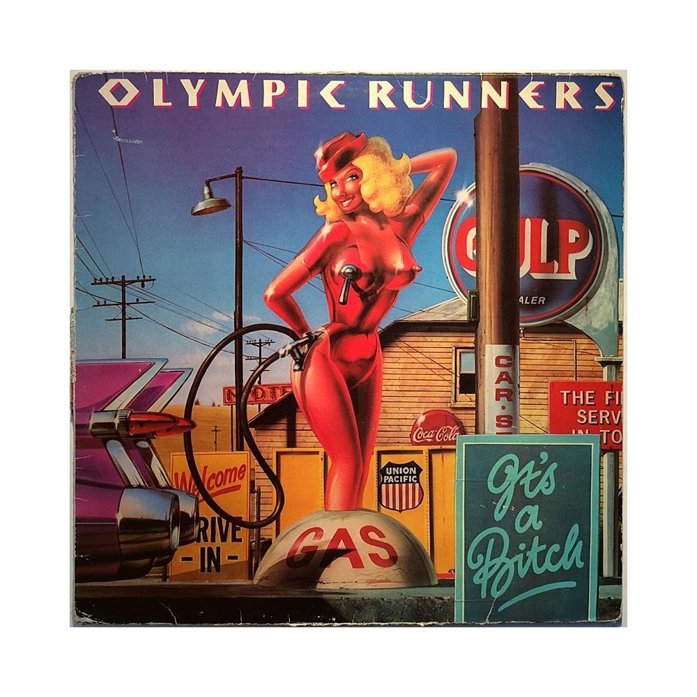Olympic Runners: It’s a Bitch - Käytetty LP G+ / VG-