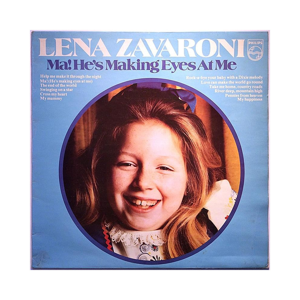 Zavaroni Lena: Ma! He's Making Eyes At Me - Käytetty LP VG+ / VG+