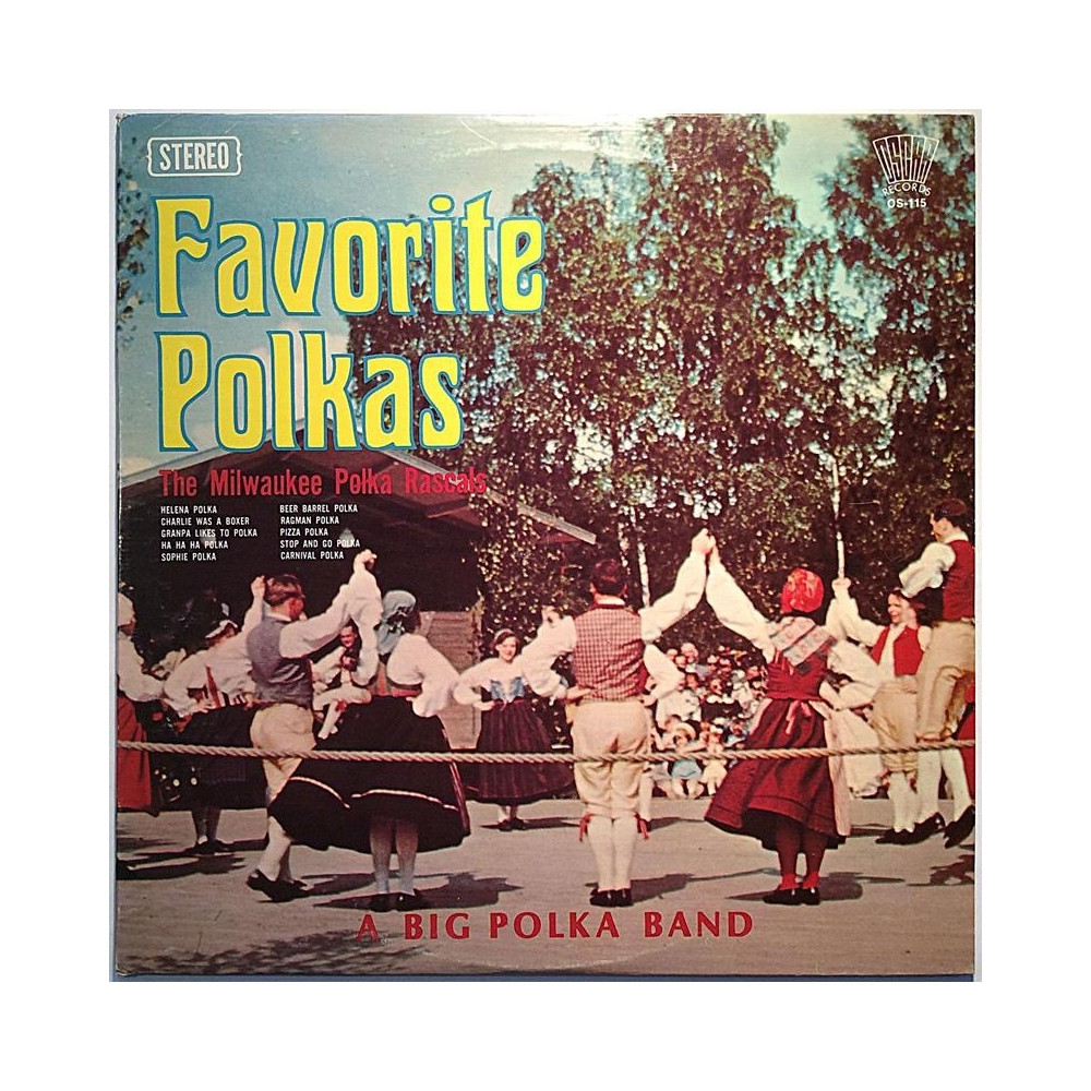 Milwaukee Polka Rascals : Favorite Polkas - Used LP