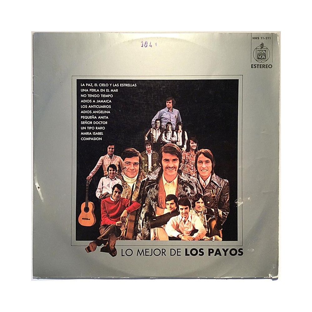 Los Payos: Lo Mejor de los Payos - Käytetty LP VG / VG