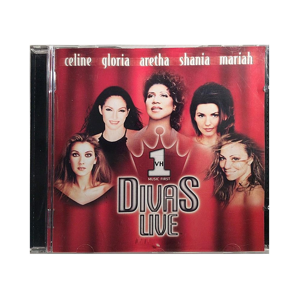 Celine gloria aretha shania mariah : VH1 Divas Live -98 - Used CD
