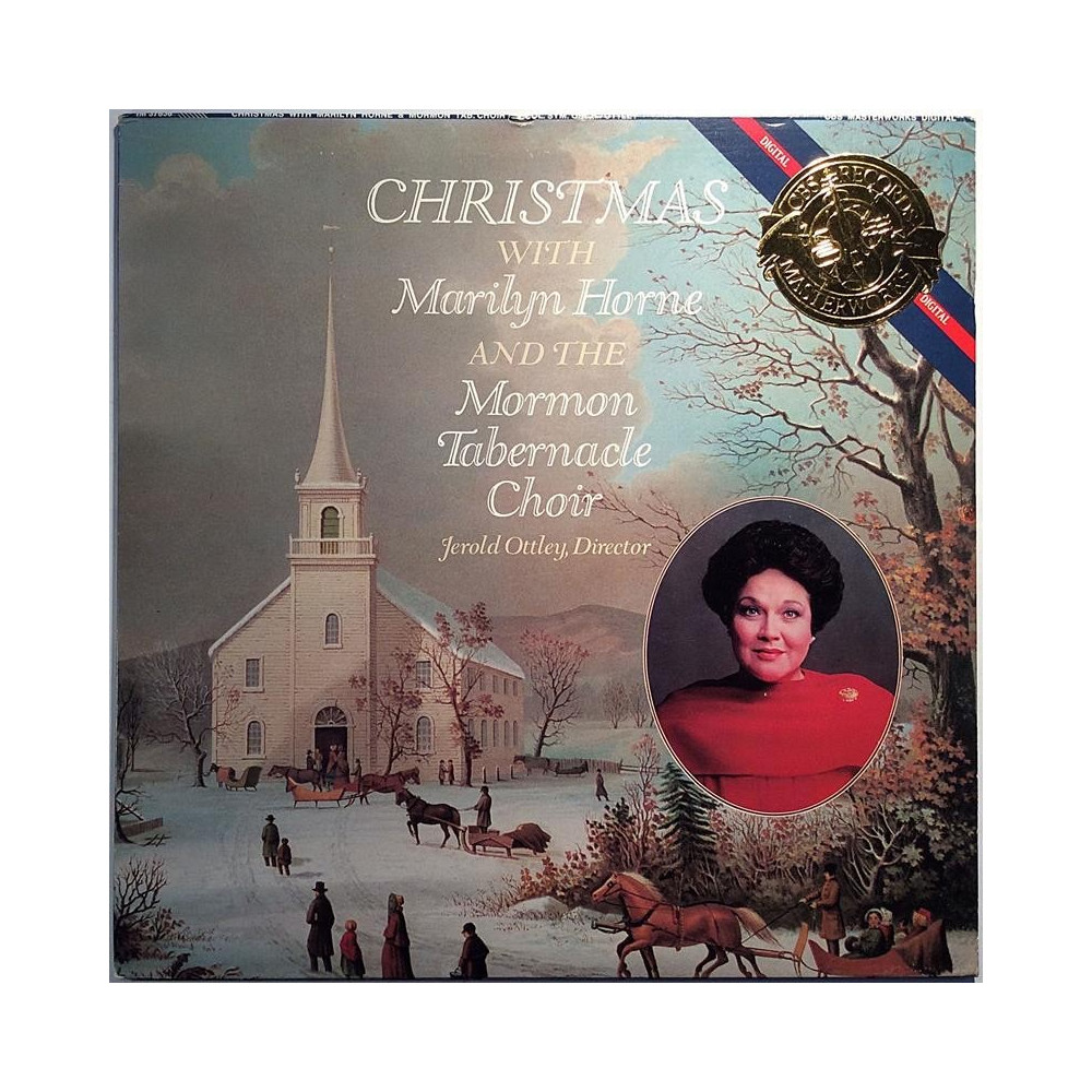 Horne Marilyn, Mormon Tabernacle Choir : Christmas With Marilyn Horne - Begagnat LP