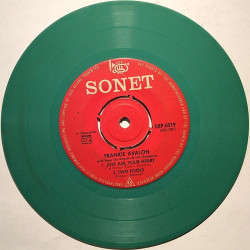 Avalon Frankie : Why + 3 muuta EP green vinyl - begagnad singelskiva