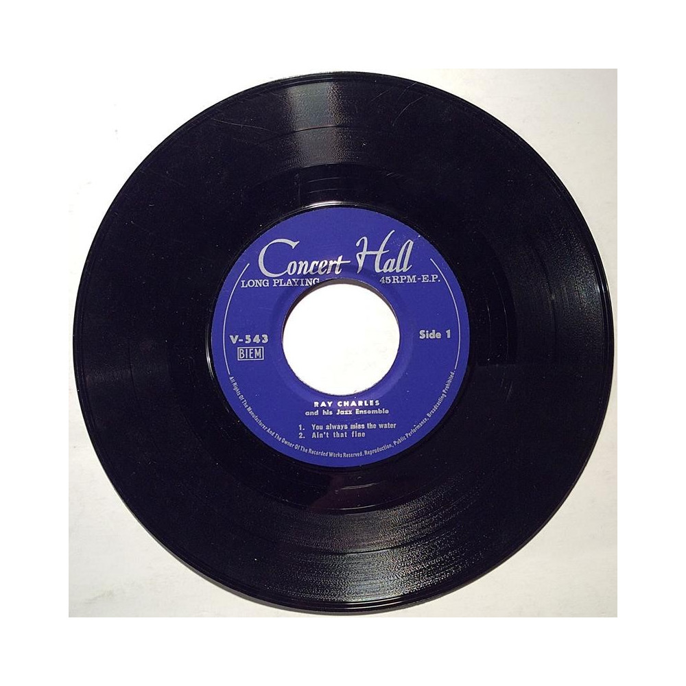 Charles Ray : L'Authentique Ray Charles EP - begagnad singelskiva