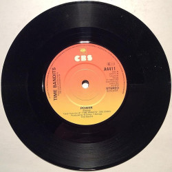 Time Bandits: How Does It Feel / Power  kansi Ei kuvakantta levy EX käytetty vinyylisingle