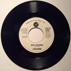 Leon Ware : What's Your Name (Promo) - second hand single