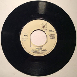 Waterloo and Robinson : My Little World / Carry On - second hand single