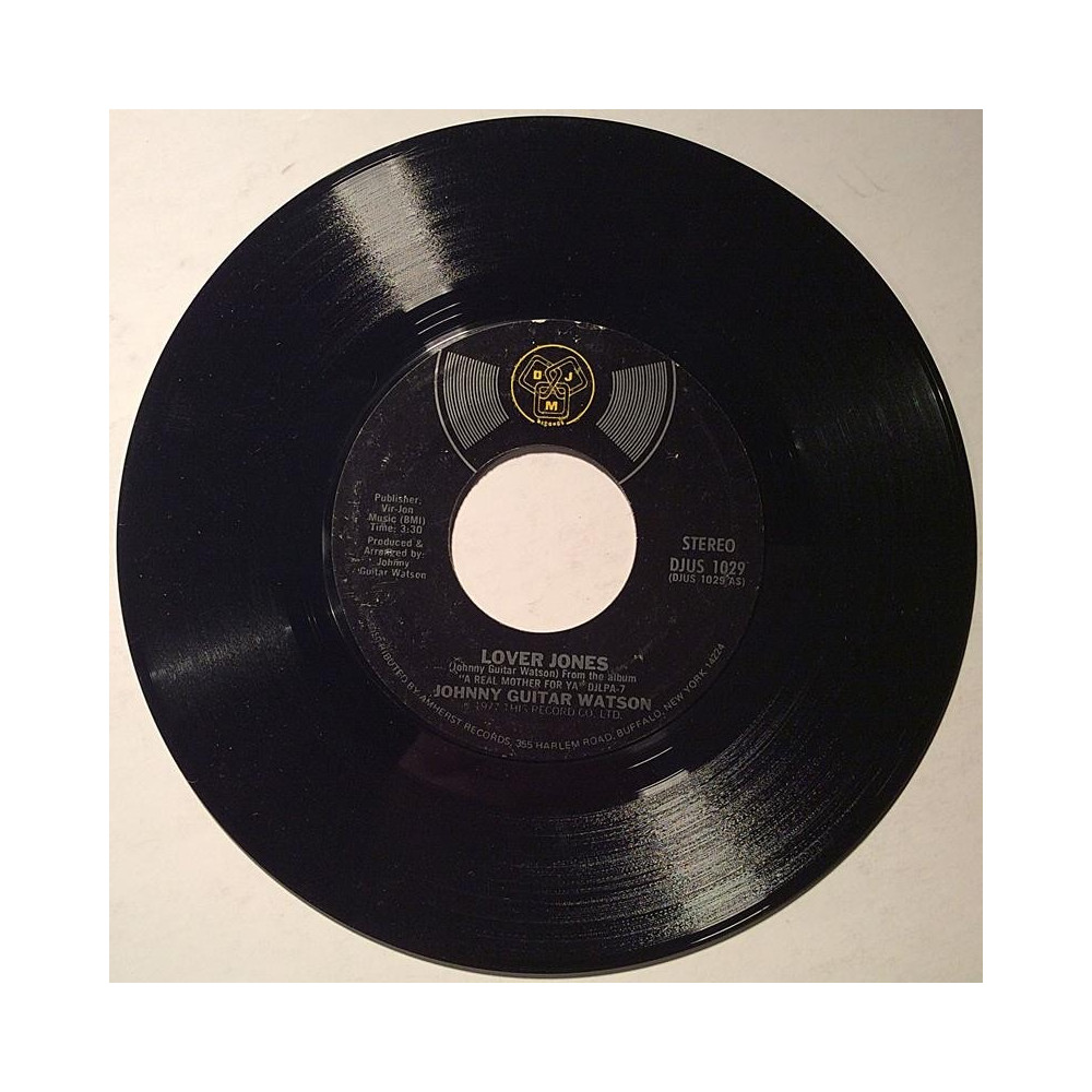Watson Johnny Guitar: Lover Jones / Tarzan  kansi Ei kuvakantta levy VG+ käytetty vinyylisingle