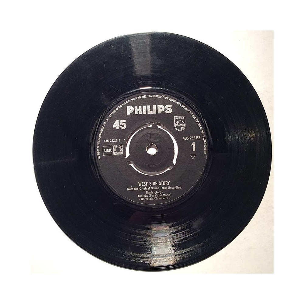 Various Artists : West Side Story: Maria, I Feel Pretty +2 muura - begagnad singelskiva