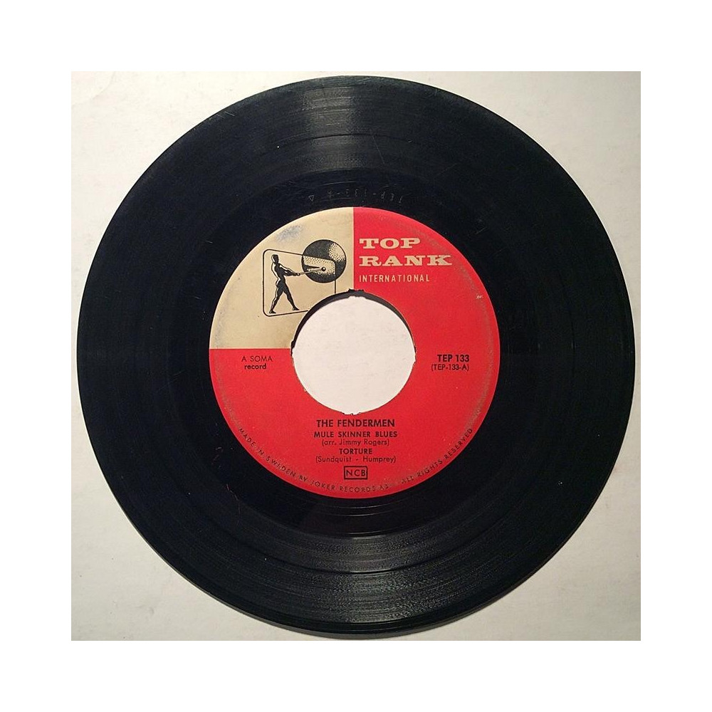 Fendermen / Danté And The Evergreens : Mule Skinner Blues / Alley-Oop EP - second hand single
