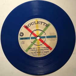 Joey Dee & The Starliters: All The World Is Twistin' With Joey Dee EP  kansi Ei kuvakantta levy VG käytetty vinyylisingle