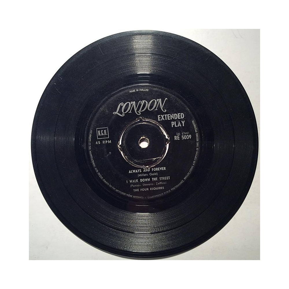 Four Esquires : Always and Forever EP - begagnad singelskiva