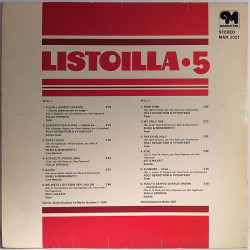 Eri Esittäjiä: Listoilla 5  kansi VG- levy VG Käytetty LP