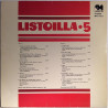 Eri Esittäjiä: Listoilla 5  kansi VG- levy VG Käytetty LP