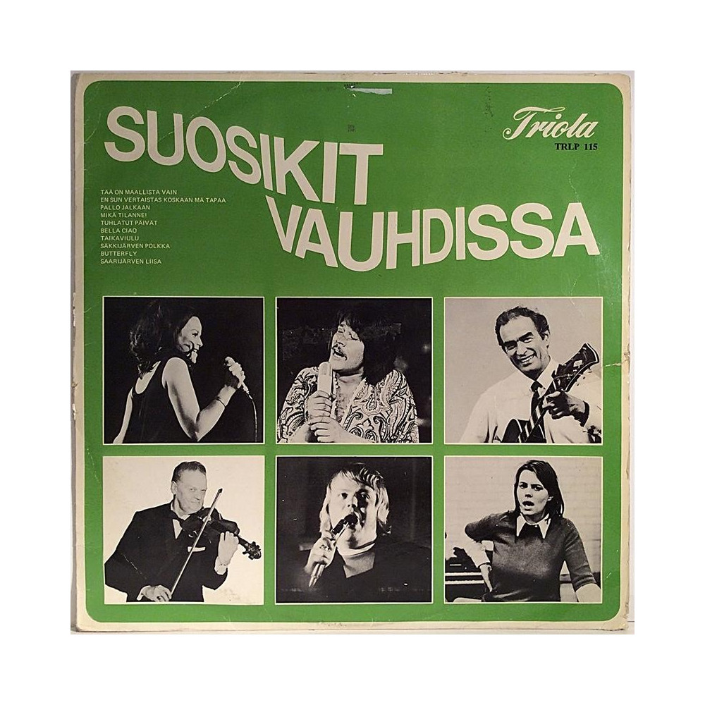 Eri Esittäjiä : Suosikit vauhdissa - Begagnat LP