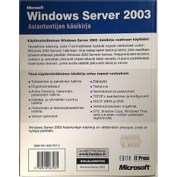 Windows Server 2003 : Asiantuntijan käsikirja - Used book