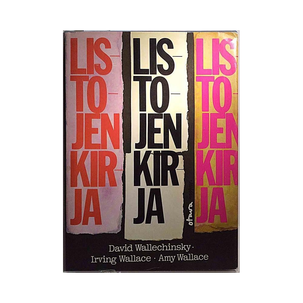 Listojen kirja : David Wallenchinsky - Irving Wallace - Något använd bok