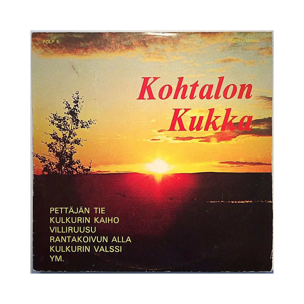 Eri Esittäjiä : Kohtalon kukka - Used LP