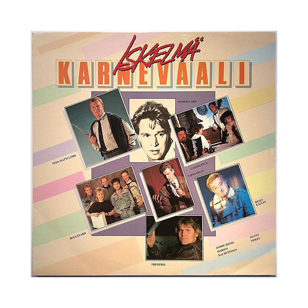 Eri Esittäjiä: Iskelmäkarnevaali  kansi EX levy EX Käytetty LP