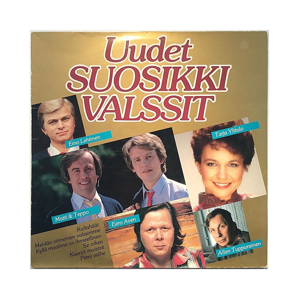 Eri Esittäjiä: Uudet suosikkivalssit  kansi EX levy EX Käytetty LP