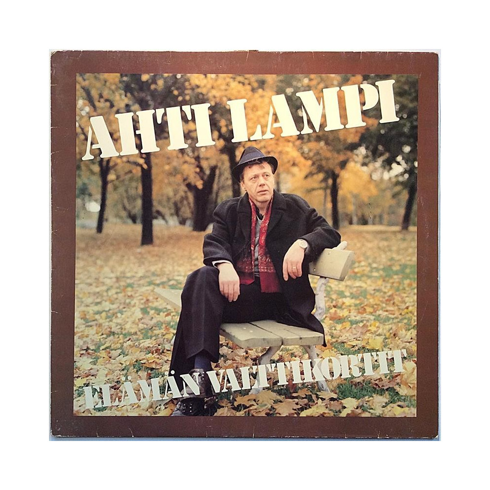Lampi Ahti: Elämän Valttikortit  kansi VG levy EX Käytetty LP