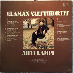 Lampi Ahti: Elämän Valttikortit  kansi VG levy EX Käytetty LP