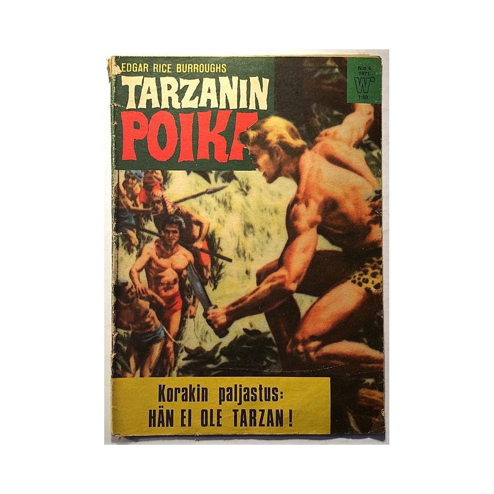 Tarzanin Poika : Korakin paljastus: Hän ei ole Tarzan! - used magazine
