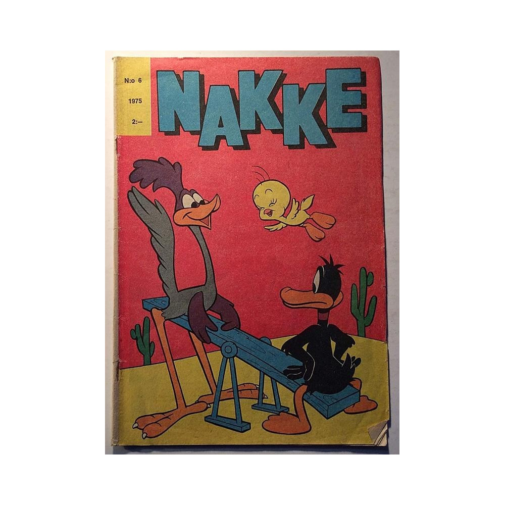 Nakke : Tipi ja Sylvesteri, Maantiekiitäjät, Putte Possu - used magazine
