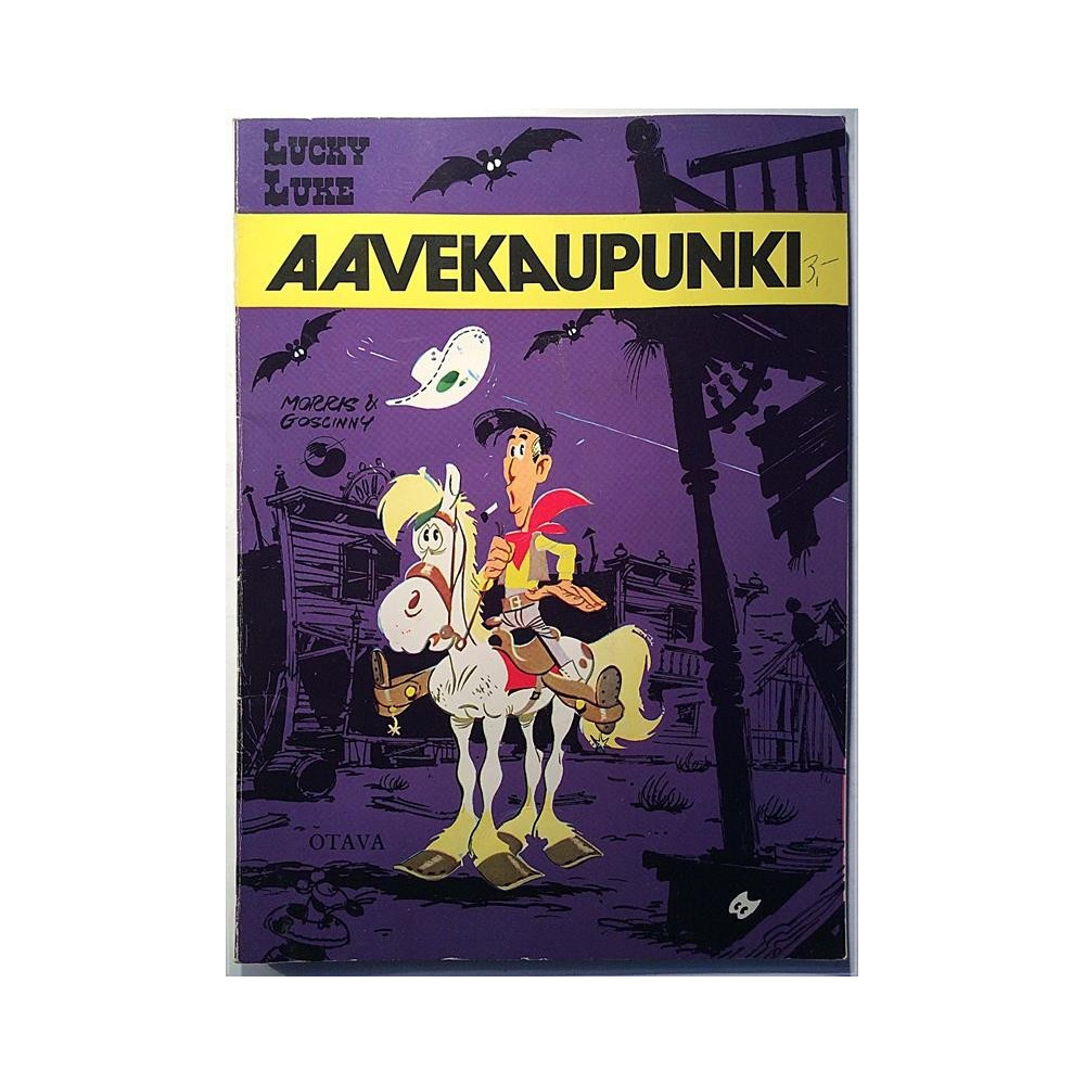 Lucky Luke 1975 ISBN:951-1-02037-4 Aavekaupunki aikakauslehti