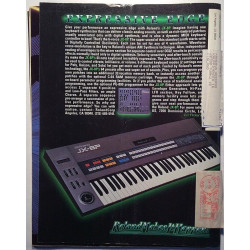 Roland User Group : Philip Glass, New York Studios - used magazine