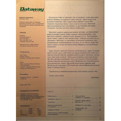 Dataway asiakaslehti : MacDraw Pron julkistus - used magazine